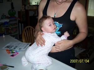 Christina on July 4, 2007